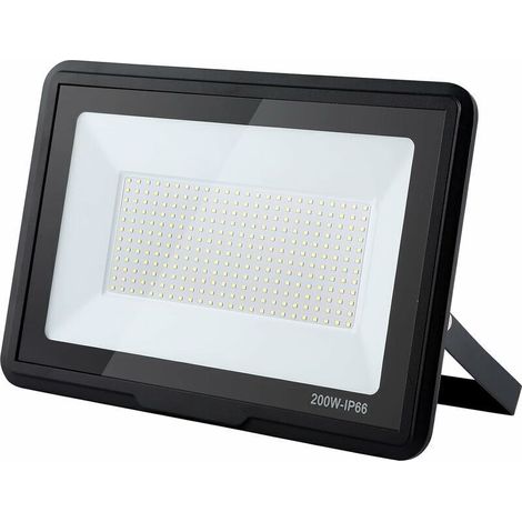 Spot LED Extérieur, Projecteur LED 200W, 20000LM Projecteur LED Extérieur, 6000K Blanc Froid IP66 Imperméable LED Exterieur pour jardin, Garage,Patio,Grange,Cour (1/5)