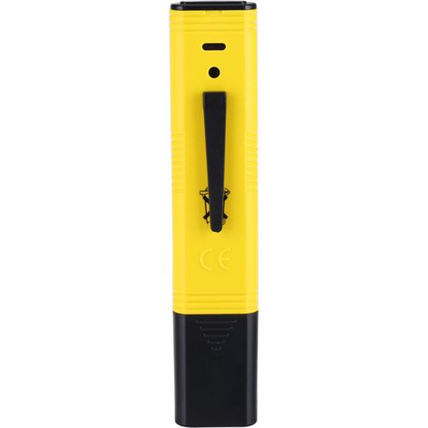 Pinceau Numérique Portable pour Mesurer le pH de l’Eau Écran LCD pour Aquarium, Piscine, Vin et Eaux Potables