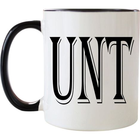 Cadeau pour la fête des mères et la fête des pères : Mug à café UNT de 325 ml avec anse – Tasses à café/thé personnalisées – Compatible lave-vaisselle et micro-ondes