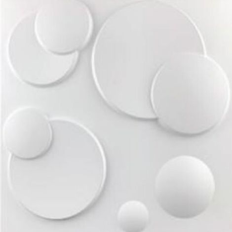 Lot de 15 revêtements muraux tridimensionnels en PVC - 30 x 30 cm, revêtement mural,Non autocollant (1/4)