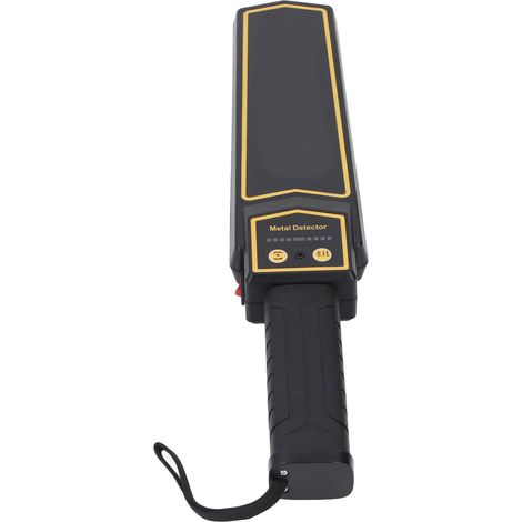 Détecteur de métaux portable haute sensibilité avec alarme visuelle et sonore, rechargeable 5V1A pour aéroports, écoles et musées (1/5)