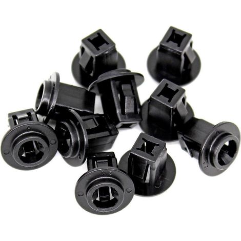 20x Clips de fixation d'œillet de passage de roue, écrous de retenue pour Nissan Rogue, Murano et Armada (1/2)