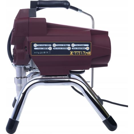 Unidad de pintura Zenthril Surge Eco, 1800W 20Mpa 0.019"", 2L/min, serie EasyPerformance (1/5)