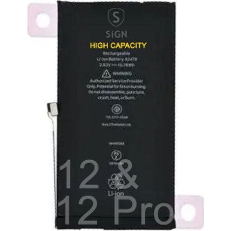 Batterie haute capacité pour iPhone 12 et 12 Pro - 3 240 mAh