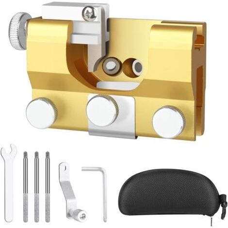 Kit d'affûtage de tronçonneuse, kit d'affûtage de tronçonneuse portable, affûteur de tronçonneuse à main, facile à utiliser (1/4)
