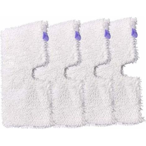 4pcs Household Microfiber Replacement Cleaning Pads for Shark Steam Mops S3500 S3550 S3901 S3601 S3501 Series (1/4)
