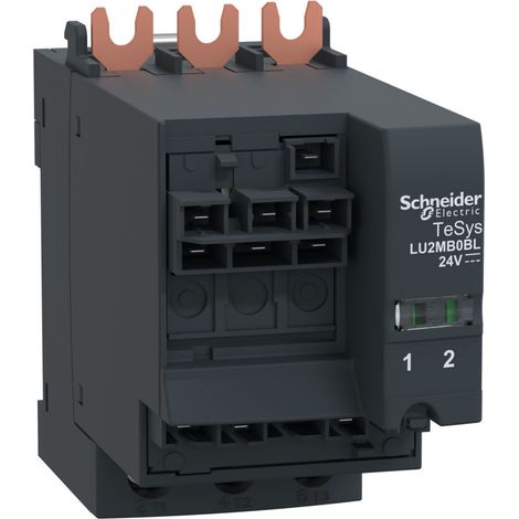 TeSys U - bloc inverseur LU2M - 32A - 24Vcc - montage direct (1/2)