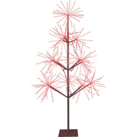 Albero di Natale con micro LED cangianti da esterno H180 cm (1/5)