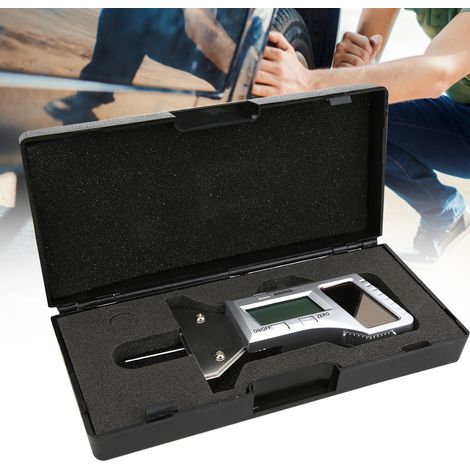 Digitales Reifentiefenmessgerät mit Solarbetrieb, Edelstahl-Messschieber, Messbereich 0–25 mm, 0,01 mm, 0–25 mm (1/5)