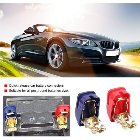 Schnellverschluss-Batterieanschluss – 2er-Pack – Einfache Installation für Fahrzeuge