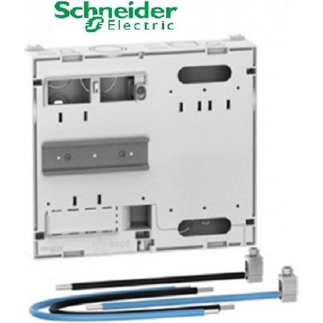 Schneider – Panneau de contrôle monophasé 13 modules resi9 – compatible Linky – 90A – IP40 – installation sur GTL – excellente tenue au feu