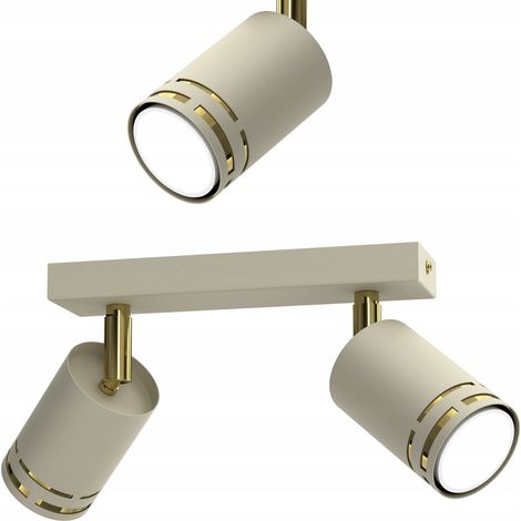 Lámpara de techo de cachemira, regulable, LED, GU10, pulida, foco, reflector (1/5)