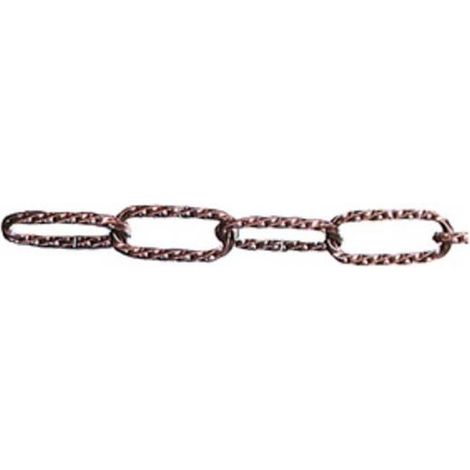 6 x PL CATENA LAMPADARIO RITOR 3,5 MM BRON 500 MM