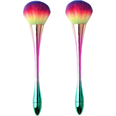 2pcs Profession poudre Poudre minérale Désactivant Nettoyant Nettoyant (coloré), (1/4)