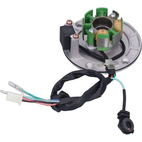 FOREHILL Ersatz-Zündmagnet-Statorplatte aus Kupfer und Aluminium für Zongshen Z125 Z155 125cc 160cc Pitbike