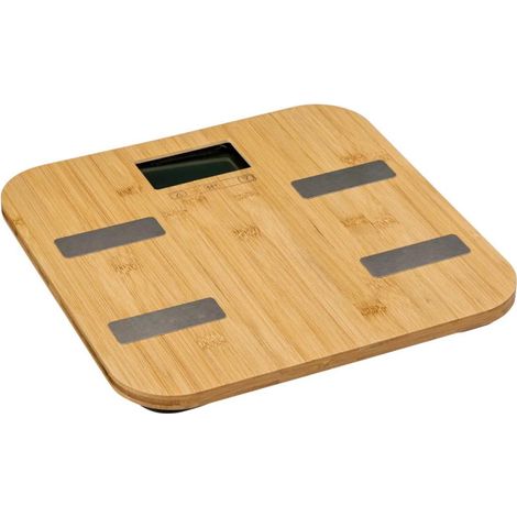 Pèse-Personne en Bambou "Digital" 28cm Naturel (1/3)