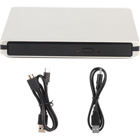 Lecteur/Graveur Externe USB 3.0 pour DVD CD Blu-ray - Pour PC et Ordinateur Portable (1/5)