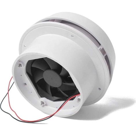 Ventilatore di raffreddamento di scarico - 12V Raffreddamento camper Ventilatore di scarico silenzioso per case, roulotte e caravan da viaggio (alloggiamento del ventilatore + ventilatore potente) (1/4)