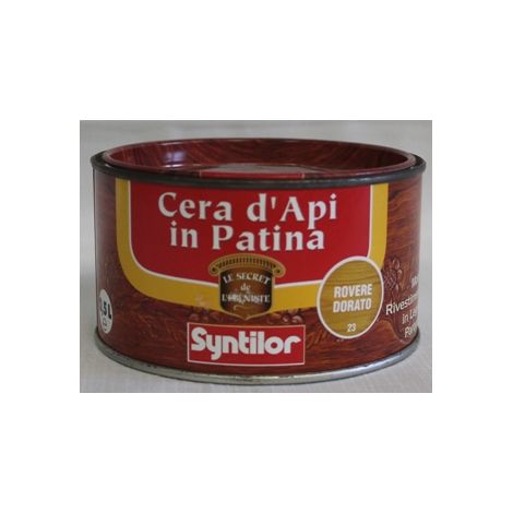 SYNTILOR - CREMA IN PATINA ALLA CERA D'API 0,5 L ROVERE DORATO