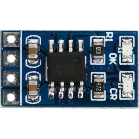 MPPT-Solarpanel-Ladereglermodul, 1A 4,46,5V Eingang, 4,2V Ausgang, 18650 LiPo Li-Ionen Lithium-Akku-Ladegerätmodul mit Akkuladeschutzfunktionen (ohne Pin).