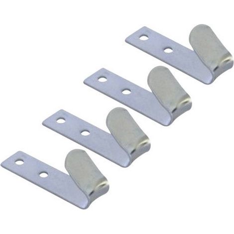 HP Autozubehör 0410218 0410218 Ganci con fori per viti (L x L) 70 mm x 20 mm