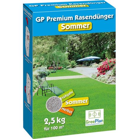 GreenPlan GP Premium Sommer 2,5 kg Rasendünger