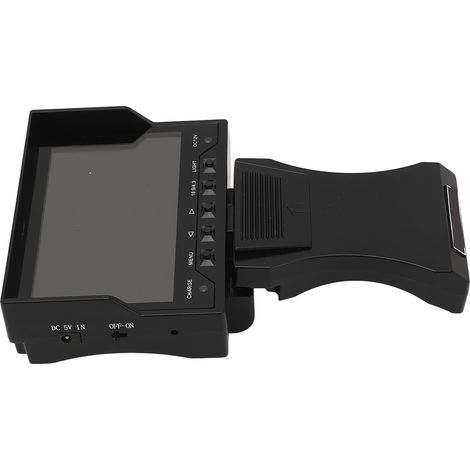 Moniteur de vidéosurveillance avec écran couleur LCD TFT 4,3 pouces, caméra 8 MP, sortie 12 V, prise UE 100-240 V.