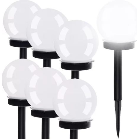 Solar-Gartenleuchte, Kugel, 6er-Set 23562 (1/5)