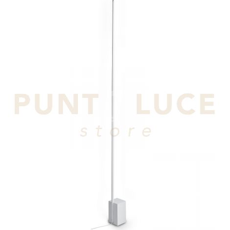 ESSENCE SQUARE LAMPADA DA TERRA BIANCA LED 3000K  24W  2400 lm