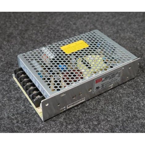 Alimentation driver LED 230V-24V DC puissance 100W intérieur IP20 Meanwell NES-100-24