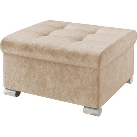 Reposapiés Comfivo Gemma, Clara 215.03, 41x68x70cm, Diámetro: 0, Tapiz, Patas: Plástico, 0