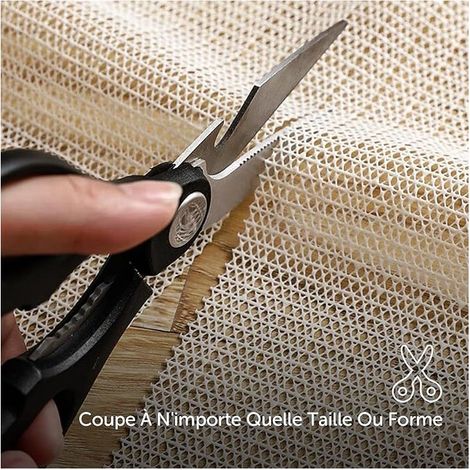 sous-Tapis Antidérapant 120x200 cm, Tapis Antidérapant Découpable Multifonctionnel pour Moquette Tiroirs Étagères Plateau (1/2)