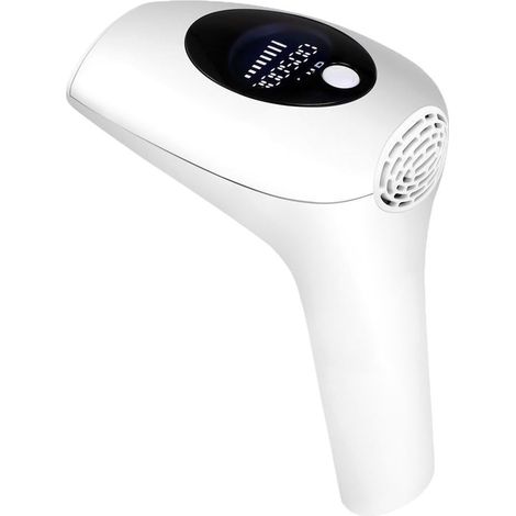 Appareil d'épilation portable pour la peau, convient pour les jambes, les aisselles et les lèvres (blanc) (1/5)