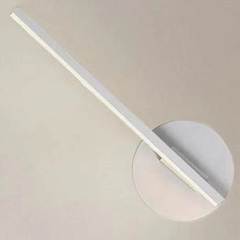 TrAdE Shop Traesio - Applique Da Parete Led 13w Lineare Orientabile Bianco Lampada Luce Naturale 50360 - (1/5)
