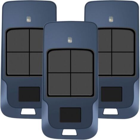 Remplacement de la télécommande Mitto 2, Télécommande 433.92 MHz 4 canaux, télécommande Compatible avec Mitto Cool C2, MITTO COOL C4, MITTO 4 (Lot de 3) (1/5)