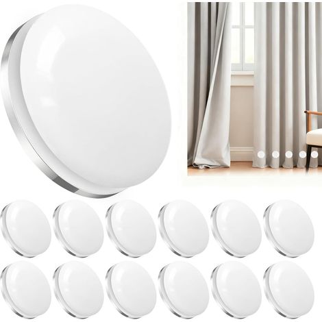 12 Pièces Poids de Rideau de Douche Poids de Rideau de Douche Magnétiques Ronds, pour Rideaux, Nappes, Rideau de Douche (1/5)