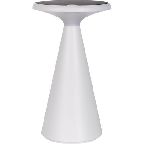 Naeve PALU Lampe solaire d'extérieur portable à LED rechargeable et à intensité variable, blanche 2 700 K, IP44, capteur tactile (1/4)