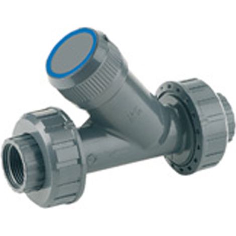 FILTRO PVC INCLINADO MALLA INOX ROSCA HEMBRA 3/4