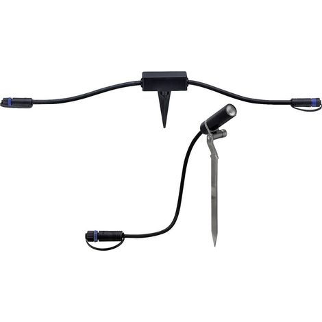 Paulmann Plantini Sistema d'illuminazione Plug&Shine ZigBee Starter KIT faretto LED da giardino Kit da 3 LED (monocolor