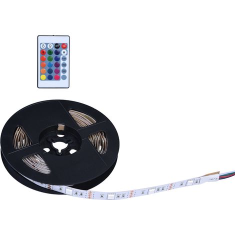 DC 5V USB LED-Streifen 5050 RGB, flexibel, 4 m, 120 LEDs, für TV-Hintergrundbeleuchtung (1/5)