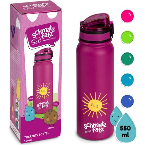 Klarstein Termo Wakaba 550 ml acero inoxidable Tritan sin BPA (1/5)