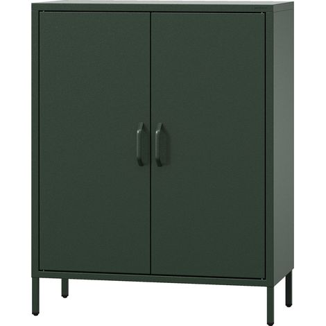 Armoire de salon VITO, 800 x 1015 x 400 mm, Modern: vert bouteille (1/5)