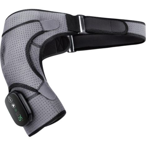 Massaggiatore elettrico per spalle a 3 livelli - Ricaricabile tramite USB, 5000 mAh, riscaldamento a 65 °C, wireless, sollievo dal dolore (1/5)