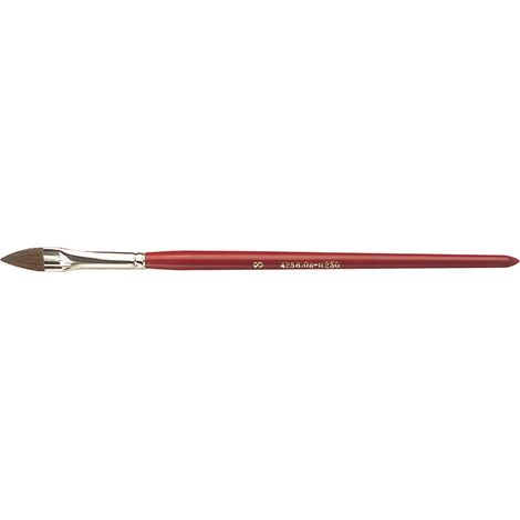 Nölle pinceaux à poils fins ( 4000817426 ) taille 6 bois laqué 12 pièces