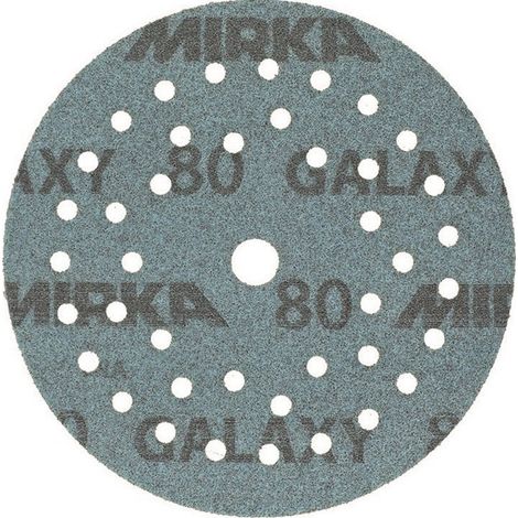 DISCO ABRASIVO CIRCOLARE MULTIFORO 'GALAXY MULTIFIT GRIP' Ø 125 mm - grana 80