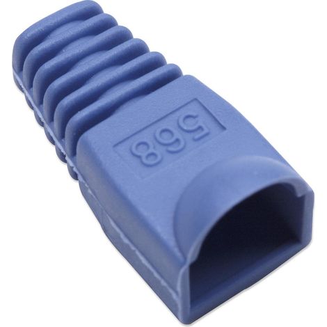INTELLINET Copriconnettori per Plug Copriconnettore RJ45 blu conf. 10 pz (1/3)
