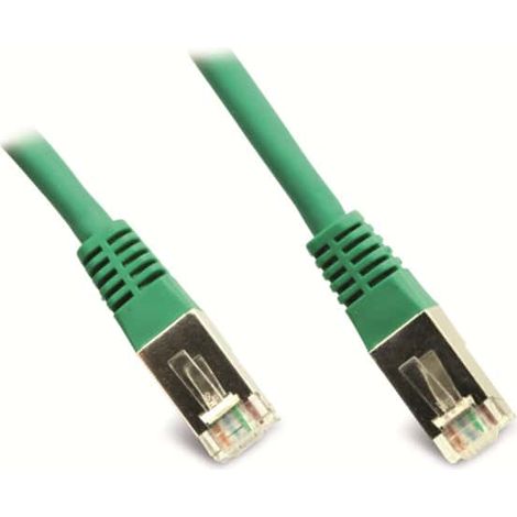 Câble réseau S-IMPULS PATCH CAT.6, RJ45, 1:1, 0,5 m, vert