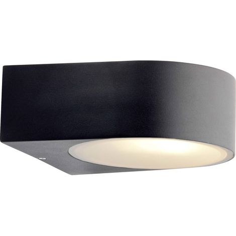 BRILLIANT Lampe Tyler Außenwandleuchte schwarz 1x A60, E27, 60W, geeignet für Normallampen (nicht enthalten) IP-Schutzart: 44 - spritzwassergeschützt (1/2)