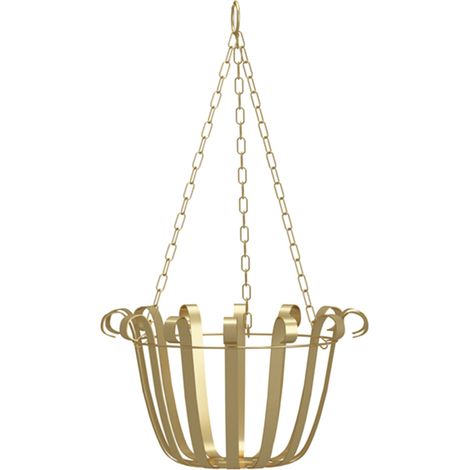 支持支架 en fer pour suspendre jardinières, lanternes et paniers – Crochets muraux pour décoration extérieure, jardin et balcon – Lot de 2 (1/5)