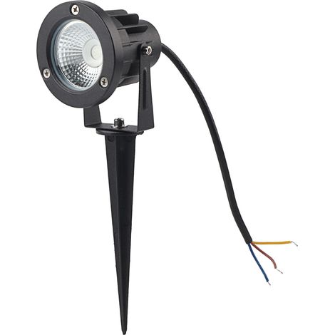 Projecteur LED 6W RGB étanche 220V pour jardin, spot encastré rond sol extérieur, éclairage pelouse enterré, kit 1 pièce (1/5)